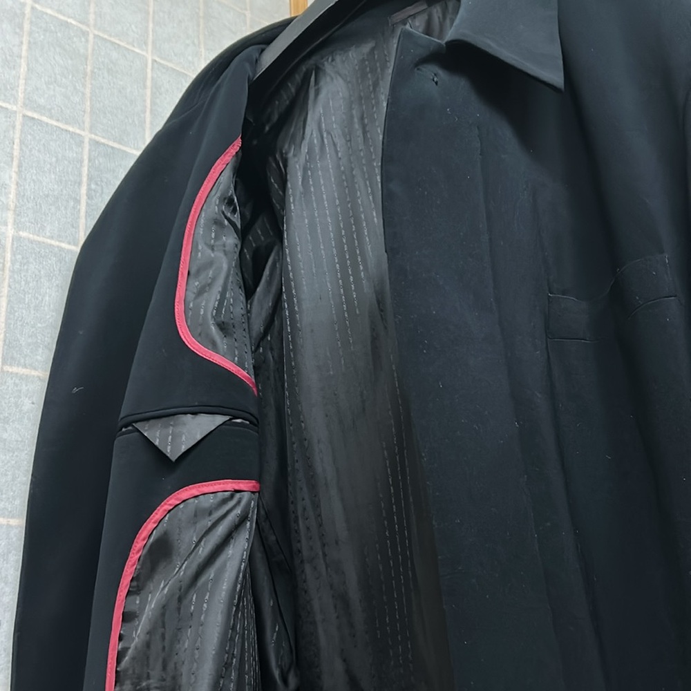 FALCONE MEN OVER COAT
Classic Black Button-Up Coat - Picture 8 of 10